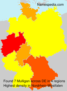 Surname Mulligan in Germany Surname Mulligan in Germany