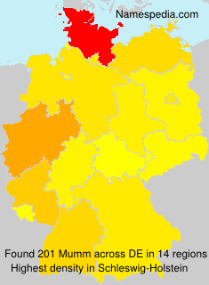 Surname Mumm in Germany Surname Mumm in Germany