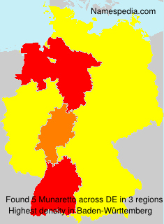 Surname Munaretto in Germany Surname Munaretto in Germany