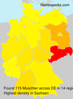 Surname Muschter in Germany Surname Muschter in Germany