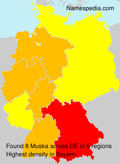 Surname Muska in Germany Surname Muska in Germany