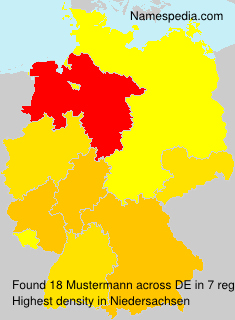 Surname Mustermann in Germany Surname Mustermann in Germany