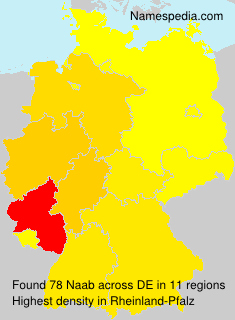 Surname Naab in Germany Surname Naab in Germany