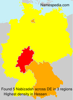 Surname Nabizadah in Germany Surname Nabizadah in Germany