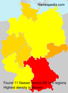 Surname Naeser in Germany Surname Naeser in Germany