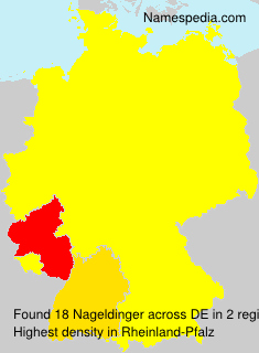Surname Nageldinger in Germany Surname Nageldinger in Germany