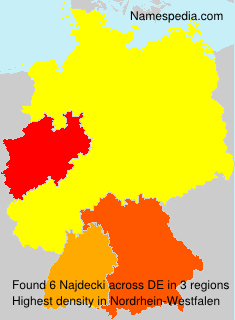 Surname Najdecki in Germany Surname Najdecki in Germany