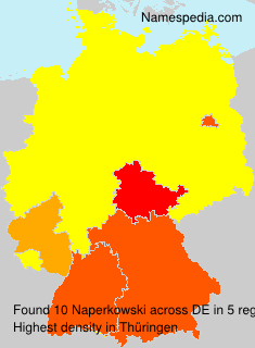 Surname Naperkowski in Germany Surname Naperkowski in Germany