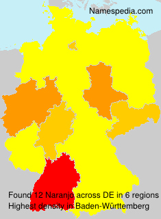 Surname Naranjo in Germany Surname Naranjo in Germany