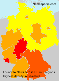 Surname Nardi in Germany Surname Nardi in Germany