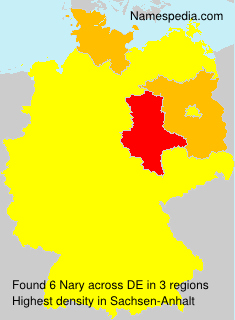 Surname Nary in Germany Surname Nary in Germany
