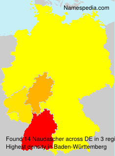 Surname Naudascher in Germany Surname Naudascher in Germany