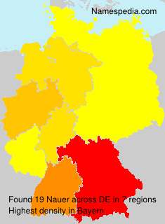 Surname Nauer in Germany Surname Nauer in Germany