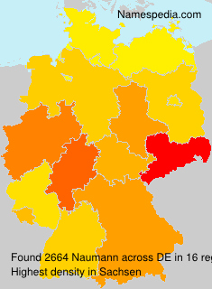 Surname Naumann in Germany Surname Naumann in Germany