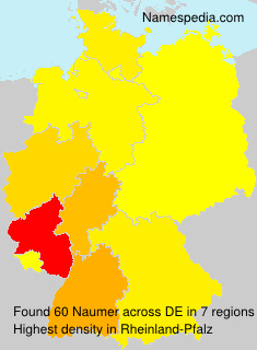 Surname Naumer in Germany Surname Naumer in Germany
