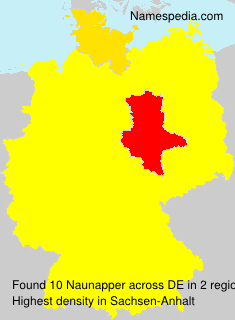 Surname Naunapper in Germany