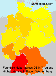 Surname Neber in Germany Surname Neber in Germany