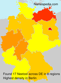 Surname Neetzel in Germany Surname Neetzel in Germany