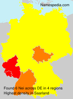 Surname Nei in Germany Surname Nei in Germany