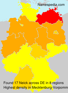 Surname Neick in Germany Surname Neick in Germany