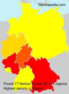 Surname Neitzer in Germany Surname Neitzer in Germany