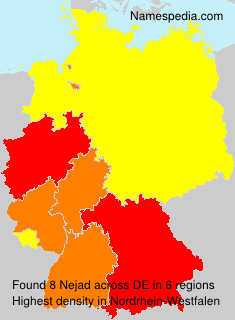 Surname Nejad in Germany Surname Nejad in Germany