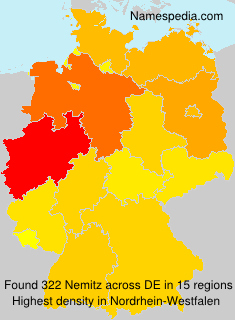 Surname Nemitz in Germany Surname Nemitz in Germany