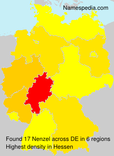 Surname Nenzel in Germany Surname Nenzel in Germany