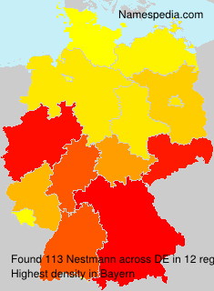 Surname Nestmann in Germany Surname Nestmann in Germany