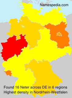 Surname Neter in Germany Surname Neter in Germany
