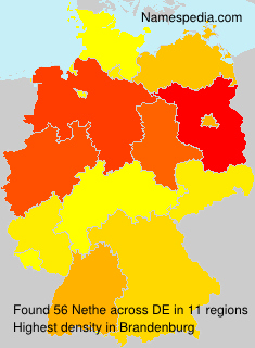 Surname Nethe in Germany Surname Nethe in Germany