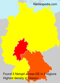 Surname Netopil in Germany Surname Netopil in Germany
