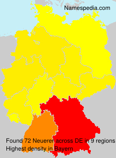 Surname Neuerer in Germany Surname Neuerer in Germany