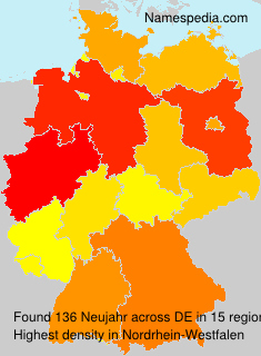 Surname Neujahr in Germany Surname Neujahr in Germany