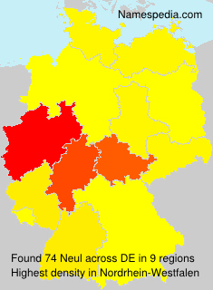 Surname Neul in Germany Surname Neul in Germany