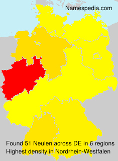 Surname Neulen in Germany Surname Neulen in Germany