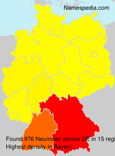 Surname Neumaier in Germany Surname Neumaier in Germany