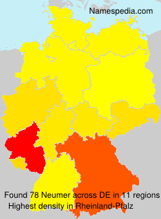 Surname Neumer in Germany Surname Neumer in Germany