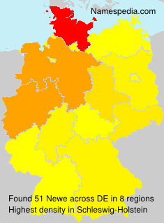 Surname Newe in Germany Surname Newe in Germany