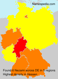 Surname Nezami in Germany Surname Nezami in Germany