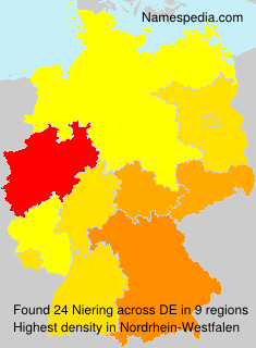 Surname Niering in Germany Surname Niering in Germany