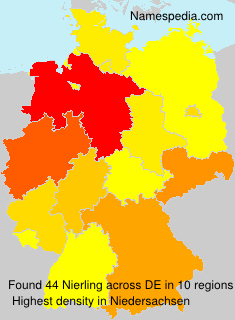 Surname Nierling in Germany Surname Nierling in Germany