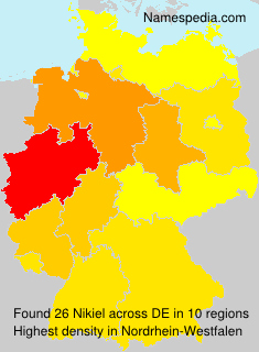 Surname Nikiel in Germany Surname Nikiel in Germany