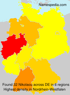Surname Nikolaou in Germany Surname Nikolaou in Germany