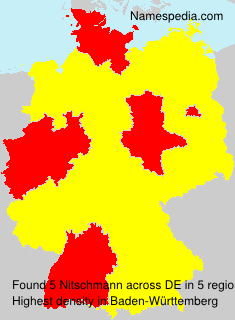 Surname Nitschmann in Germany Surname Nitschmann in Germany