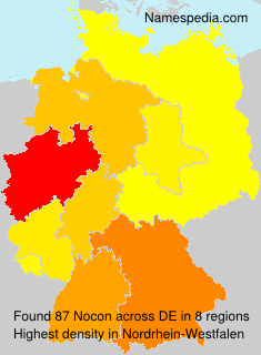 Surname Nocon in Germany Surname Nocon in Germany