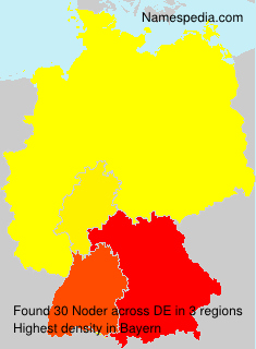 Surname Noder in Germany Surname Noder in Germany