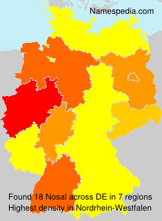 Surname Nosal in Germany Surname Nosal in Germany