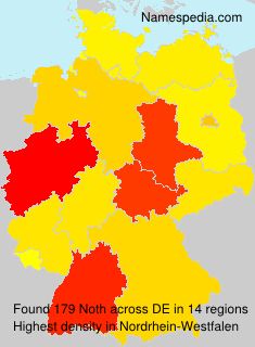 Surname Noth in Germany Surname Noth in Germany