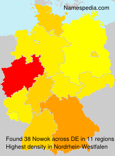 Surname Nowok in Germany Surname Nowok in Germany